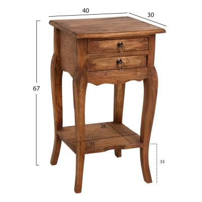 ΒΟΗΘΗΤΙΚΟ ΤΡΑΠΕΖΑΚΙ ΜΕ ΣΥΡΤΑΡΙΑ HM7904 ΜΑΟΝΙ ΣΕ ΦΥΣΙΚΟ ΧΡΩΜΑ 40x30x67Υ εκ. ΒΟΗΘΗΤΙΚΟ ΤΡΑΠΕΖΑΚΙ ΜΕ ΣΥΡΤΑΡΙΑ HM7904 ΜΑΟΝΙ ΣΕ ΦΥΣΙΚΟ ΧΡΩΜΑ 40x30x67Υ εκ.