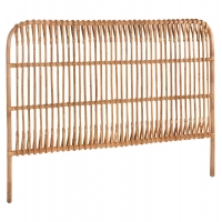 ΚΕΦΑΛΑΡΙ ΚΡΕΒΑΤΙΟΥ MERMA HM9549 ΣΕ ΦΥΣΙΚΟ ΧΡΩΜΑ RATTAN 165x5x121Yεκ.