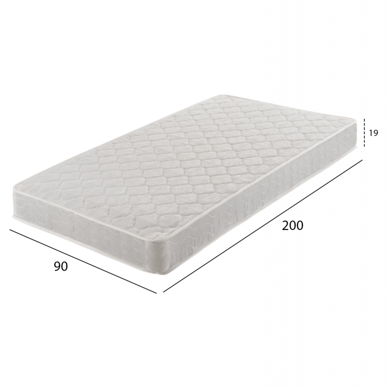 ΣΤΡΩΜΑ CONTINUOUS SPRING ΔΙΠΛΗΣ ΟΨΗΣ HM669.07 90x200 εκ. ΣΤΡΩΜΑ CONTINUOUS SPRING ΔΙΠΛΗΣ ΟΨΗΣ HM669.07 90x200 εκ.