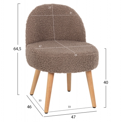 ΣΚΑΜΠΟ ΜΕ ΠΛΑΤΗ YASMINE ΜΠΟΥΚΛΕ ΥΦΑΣΜΑ ΑΝΟΙΧΤΟ ΚΑΦΕ HM8395.25 47x46x64,5Y εκ. ΣΚΑΜΠΟ ΜΕ ΠΛΑΤΗ YASMINE ΜΠΟΥΚΛΕ ΥΦΑΣΜΑ ΑΝΟΙΧΤΟ ΚΑΦΕ HM8395.25 47x46x64,5Y εκ.