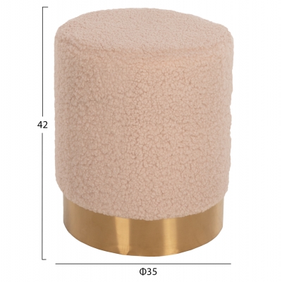 ΣΚΑΜΠΟ LEVY HM8408.20 ΜΠΟΥΚΛΕ ΥΦΑΣΜΑ ΕΚΡΟΥ ΜΕ ΧΡΥΣΗ ΒΑΣΗ Φ35x42Υ εκ. ΣΚΑΜΠΟ LEVY HM8408.20 ΜΠΟΥΚΛΕ ΥΦΑΣΜΑ ΕΚΡΟΥ ΜΕ ΧΡΥΣΗ ΒΑΣΗ Φ35x42Υ εκ.