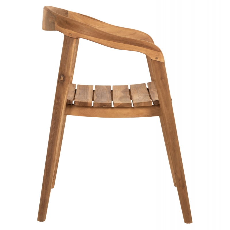 ΠΟΛΥΘΡΟΝΑ DEUS HM9621 ΞΥΛΟ TEAK 54x56x76Yεκ. ΠΟΛΥΘΡΟΝΑ DEUS HM9621 ΞΥΛΟ TEAK 54x56x76Yεκ.