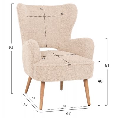 ΜΠΕΡΖΕΡΑ ΠΟΛΥΘΡΟΝΑ MYLIE ΛΕΥΚΟ ΜΠΟΥΚΛΕ HM8394.23 66x76x90Υ εκ. ΜΠΕΡΖΕΡΑ ΠΟΛΥΘΡΟΝΑ MYLIE ΛΕΥΚΟ ΜΠΟΥΚΛΕ HM8394.23 66x76x90Υ εκ.