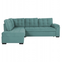ΚΑΝΑΠΕΣ ΚΡΕΒΑΤΙ JADE HM3144.04L ΑΡΙΣΤΕΡΗ ΓΩΝΙΑ ΒΕΡΑΜΑΝ ΒΕΛΟΥΔΟ 250x80-180x73-88Υεκ.