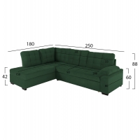 ΚΑΝΑΠΕΣ ΚΡΕΒΑΤΙ JADE HM3144.05L ΑΡΙΣΤΕΡΗ ΓΩΝΙΑ ΣΕ ΚΥΠΑΡΙΣΣΙ ΧΡΩΜΑ 250x180x88Υεκ. ΚΑΝΑΠΕΣ ΚΡΕΒΑΤΙ JADE HM3144.05L ΑΡΙΣΤΕΡΗ ΓΩΝΙΑ ΣΕ ΚΥΠΑΡΙΣΣΙ ΧΡΩΜΑ 250x180x88Υεκ.