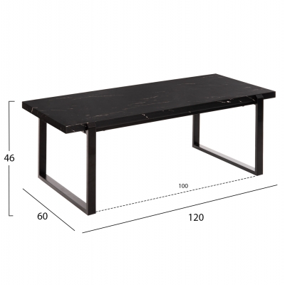 ΤΡΑΠΕΖΙ ΣΑΛΟΝΙΟΥ SHABEN HM9585.01 MDF ΜΑΥΡΟ ΜΑΡΜΑΡΟ-ΜΑΥΡΗ ΜΕΤΑΛΛΙΚΗ ΒΑΣΗ 120x60X46Yεκ. ΤΡΑΠΕΖΙ ΣΑΛΟΝΙΟΥ SHABEN HM9585.01 MDF ΜΑΥΡΟ ΜΑΡΜΑΡΟ-ΜΑΥΡΗ ΜΕΤΑΛΛΙΚΗ ΒΑΣΗ 120x60X46Yεκ.