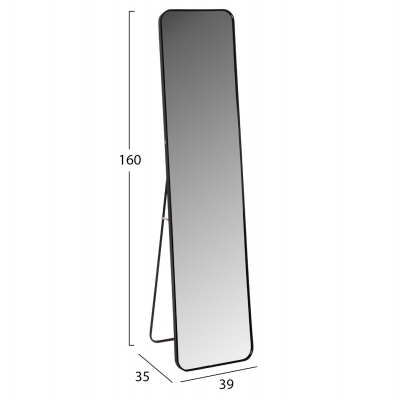 ΚΑΘΡΕΠΤΗΣ ΔΑΠΕΔΟΥ ΒOELY HM9577.01 ΣΚΕΛΕΤΟΣ ΑΛΟΥΜΙΝΙΟΥ ΣΕ ΜΑΥΡΟ ΧΡΩΜΑ 40x35x160Υεκ. ΚΑΘΡΕΠΤΗΣ ΔΑΠΕΔΟΥ ΒOELY HM9577.01 ΣΚΕΛΕΤΟΣ ΑΛΟΥΜΙΝΙΟΥ ΣΕ ΜΑΥΡΟ ΧΡΩΜΑ 40x35x160Υεκ.
