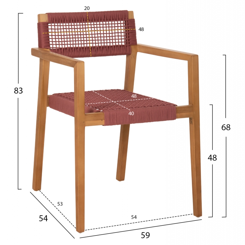 ΠΟΛΥΘΡΟΝΑ CHARLOTTE HM9637.06 ΞΥΛΟ TEAK ΦΥΣΙΚΟ & ΡΟΖ ΣΧΟΙΝΙ 59x54x83Y εκ. ΠΟΛΥΘΡΟΝΑ CHARLOTTE HM9637.06 ΞΥΛΟ TEAK ΦΥΣΙΚΟ & ΡΟΖ ΣΧΟΙΝΙ 59x54x83Y εκ.