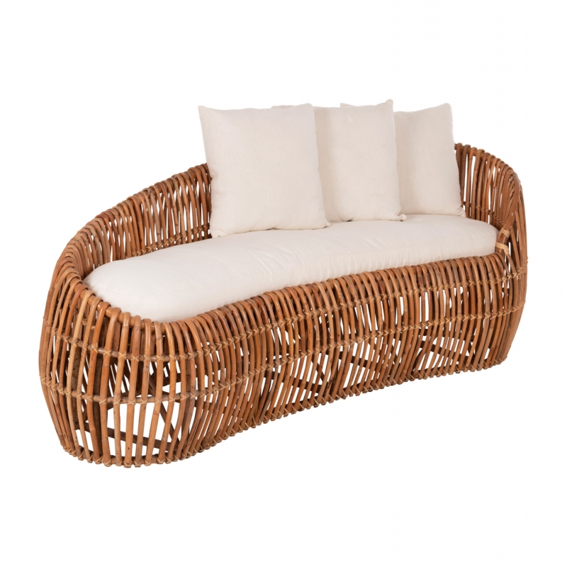 ΚΑΝΑΠΕΣ-ΑΝΑΚΛΙΝΤΡΟ LANTRY HM5991 ΦΥΣΙΚΟ RATTAN- ΛΕΥΚΑ ΜΑΞΙΛΑΡΙΑ 215x60x78Yεκ. ΚΑΝΑΠΕΣ-ΑΝΑΚΛΙΝΤΡΟ LANTRY HM5991 ΦΥΣΙΚΟ RATTAN- ΛΕΥΚΑ ΜΑΞΙΛΑΡΙΑ 215x60x78Yεκ.