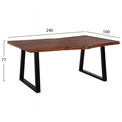 ΤΡΑΠΕΖΙ ΤΡΑΠΕΖΑΡΙΑΣ MONTANA HM9620.11 ΜΑΣΙΦ ΞΥΛΟ ΑΚΑΚΙΑΣ 240x100x77Υεκ. 4εκ ΠΑΧΟΣ ΕΠΙΦΑΝΕΙΑΣ ΤΡΑΠΕΖΙ ΤΡΑΠΕΖΑΡΙΑΣ MONTANA HM9620.11 ΜΑΣΙΦ ΞΥΛΟ ΑΚΑΚΙΑΣ 240x100x77Υεκ. 4εκ ΠΑΧΟΣ ΕΠΙΦΑΝΕΙΑΣ
