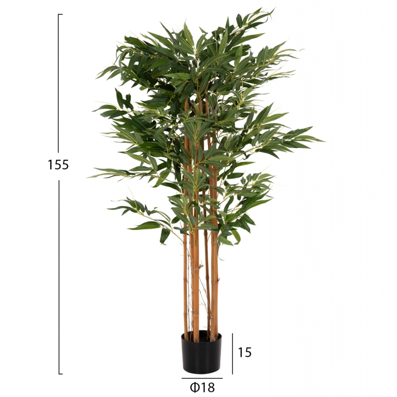 ΔΙΑΚΟΣΜΗΤΙΚΟ ΣΥΝΘΕΤΙΚΟ ΦΥΤΟ HM4003 BAMBOO ΣΕ ΓΛΑΣΤΡΑ 155Υεκ. ΔΙΑΚΟΣΜΗΤΙΚΟ ΣΥΝΘΕΤΙΚΟ ΦΥΤΟ HM4003 BAMBOO ΣΕ ΓΛΑΣΤΡΑ 155Υεκ.