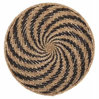 ΔΙΑΚΟΣΜΗΤΙΚΟ ΤΟΙΧΟΥ ΣΤΡΟΓΓΥΛΟ HM7830.02 ΣΠΙΡΑΛ ΟΨΗ-SEAGRASS ΣΕ ΜΑΥΡΟ-ΦΥΣΙΚΟ Φ61x3εκ. ΔΙΑΚΟΣΜΗΤΙΚΟ ΤΟΙΧΟΥ ΣΤΡΟΓΓΥΛΟ HM7830.02 ΣΠΙΡΑΛ ΟΨΗ-SEAGRASS ΣΕ ΜΑΥΡΟ-ΦΥΣΙΚΟ Φ61x3εκ.