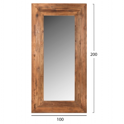 ΚΑΘΡΕΠΤΗΣ ΤΟΙΧΟΥ YORKSHIRE HM4266 ΠΛΑΙΣΙΟ ΑΝΑΚΥΚΛΩΜΕΝΟ ΞΥΛΟ ΤΕΑΚ 200x100εκ. ΚΑΘΡΕΠΤΗΣ ΤΟΙΧΟΥ YORKSHIRE HM4266 ΠΛΑΙΣΙΟ ΑΝΑΚΥΚΛΩΜΕΝΟ ΞΥΛΟ ΤΕΑΚ 200x100εκ.