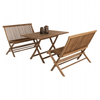 ΣΕΤ ΤΡΑΠΕΖΑΡΙΑΣ ΕΞΩΤ. ΧΩΡΟΥ 3ΤΜΧ KENDALL HM11952 ΜΑΣΙΦ ΞΥΛΟ TEAK ΦΥΣΙΚΟ ΣΕΤ ΤΡΑΠΕΖΑΡΙΑΣ ΕΞΩΤ. ΧΩΡΟΥ 3ΤΜΧ KENDALL HM11952 ΜΑΣΙΦ ΞΥΛΟ TEAK ΦΥΣΙΚΟ