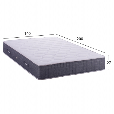 ΣΤΡΩΜΑ DREAMTOPIA ΣΕΙΡΑ CLOUD9 HM656.140 BONNELL SPRING 140x200x27Υ εκ. ΣΤΡΩΜΑ DREAMTOPIA ΣΕΙΡΑ CLOUD9 HM656.140 BONNELL SPRING 140x200x27Υ εκ.