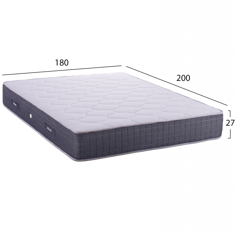 ΣΤΡΩΜΑ DREAMTOPIA, ΣΕΙΡΑ CLOUD9 HM656.180-200 BONNELL SPRING 180x200x27Υεκ. ΣΤΡΩΜΑ DREAMTOPIA, ΣΕΙΡΑ CLOUD9 HM656.180-200 BONNELL SPRING 180x200x27Υεκ.