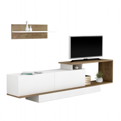 ΣΥΝΘΕΤΟ ΤΗΛΕΟΡΑΣΗΣ GARCELLE HM8904.11 ΜΕΛΑΜΙΝΗ ΣΕ ΦΥΣΙΚΟ-ΛΕΥΚΟ 180x29,6x45Υεκ ΣΥΝΘΕΤΟ ΤΗΛΕΟΡΑΣΗΣ GARCELLE HM8904.11 ΜΕΛΑΜΙΝΗ ΣΕ ΦΥΣΙΚΟ-ΛΕΥΚΟ 180x29,6x45Υεκ