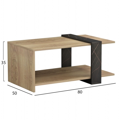 ΤΡΑΠΕΖΙ ΣΑΛΟΝΙΟΥ WILMA HM8950.12 ΜΕΛΑΜΙΝΗ ΣΕ ΦΥΣΙΚΟ-ΜΑΥΡΟ ΜΑΡΜΑΡΟ 80Χ50Χ35Υεκ. ΤΡΑΠΕΖΙ ΣΑΛΟΝΙΟΥ WILMA HM8950.12 ΜΕΛΑΜΙΝΗ ΣΕ ΦΥΣΙΚΟ-ΜΑΥΡΟ ΜΑΡΜΑΡΟ 80Χ50Χ35Υεκ.