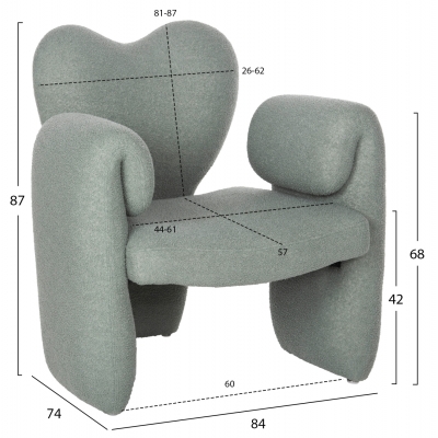 ΠΟΛΥΘΡΟΝΑ HARTT HM9777.07 ΦΥΣΤΙΚΙ TEDDY ΥΦΑΣΜΑ 84x74x87Yεκ. ΠΟΛΥΘΡΟΝΑ HARTT HM9777.07 ΦΥΣΤΙΚΙ TEDDY ΥΦΑΣΜΑ 84x74x87Yεκ.