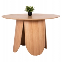 ΤΡΑΠΕΖΙ ΣΤΡΟΓΓΥΛΟ DENTY HM9612.01 MDF ΜΕ ΚΑΠΛΑΜΑ ΔΡΥΟΣ-ΧΡΩΜΑ ΔΡΥΟΣ Φ120x75Υεκ. ΤΡΑΠΕΖΙ ΣΤΡΟΓΓΥΛΟ DENTY HM9612.01 MDF ΜΕ ΚΑΠΛΑΜΑ ΔΡΥΟΣ-ΧΡΩΜΑ ΔΡΥΟΣ Φ120x75Υεκ.