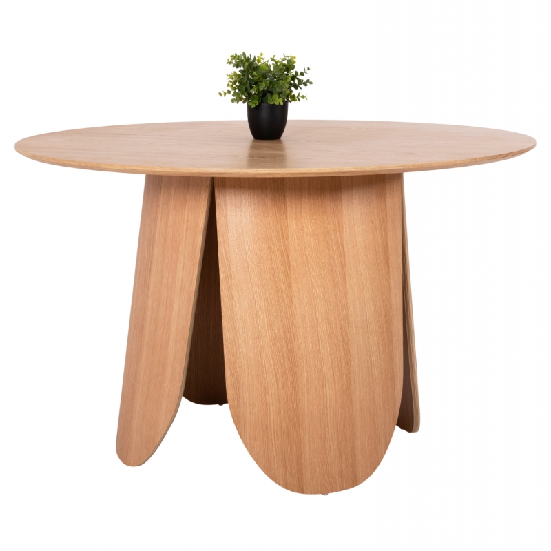 ΤΡΑΠΕΖΙ ΣΤΡΟΓΓΥΛΟ DENTY HM9612.01 MDF ΜΕ ΚΑΠΛΑΜΑ ΔΡΥΟΣ-ΧΡΩΜΑ ΔΡΥΟΣ Φ120x75Υεκ. ΤΡΑΠΕΖΙ ΣΤΡΟΓΓΥΛΟ DENTY HM9612.01 MDF ΜΕ ΚΑΠΛΑΜΑ ΔΡΥΟΣ-ΧΡΩΜΑ ΔΡΥΟΣ Φ120x75Υεκ.