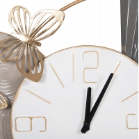 ΡΟΛΟΙ ΤΟΙΧΟΥ ΜΕΤΑΛΛΙΚΟ HM4212 ΛΕΥΚΟ ΜΕ ΜΑΥΡΟΥΣ ΔΕΙΚΤΕΣ 116x7x50,5Υ εκ. ΡΟΛΟΙ ΤΟΙΧΟΥ ΜΕΤΑΛΛΙΚΟ HM4212 ΛΕΥΚΟ ΜΕ ΜΑΥΡΟΥΣ ΔΕΙΚΤΕΣ 116x7x50,5Υ εκ.