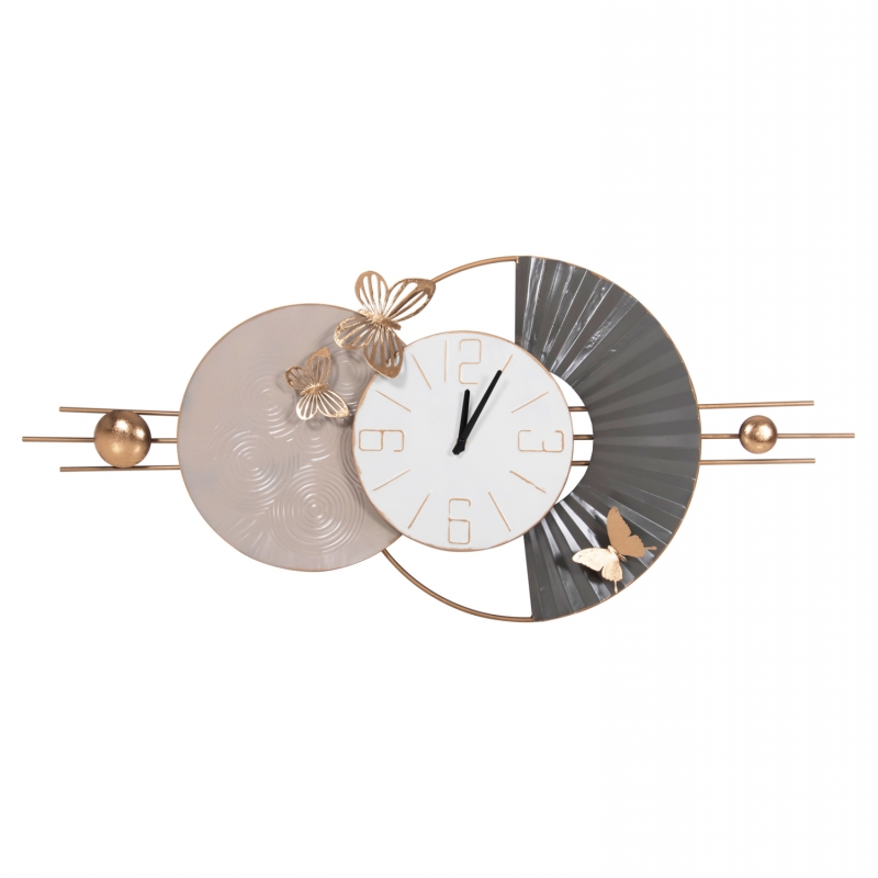 ΡΟΛΟΙ ΤΟΙΧΟΥ ΜΕΤΑΛΛΙΚΟ HM4212 ΛΕΥΚΟ ΜΕ ΜΑΥΡΟΥΣ ΔΕΙΚΤΕΣ 116x7x50,5Υ εκ. ΡΟΛΟΙ ΤΟΙΧΟΥ ΜΕΤΑΛΛΙΚΟ HM4212 ΛΕΥΚΟ ΜΕ ΜΑΥΡΟΥΣ ΔΕΙΚΤΕΣ 116x7x50,5Υ εκ.