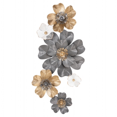 ΔΙΑΚΟΣΜΗΤΙΚΟ ΤΟΙΧΟΥ HM4214 ΜΕΤΑΛΛΟ ΣΕ ΛΕΥΚΟ-ΓΚΡΙ-ΧΡΥΣΟ 51x7,5x120εκ. ΔΙΑΚΟΣΜΗΤΙΚΟ ΤΟΙΧΟΥ HM4214 ΜΕΤΑΛΛΟ ΣΕ ΛΕΥΚΟ-ΓΚΡΙ-ΧΡΥΣΟ 51x7,5x120εκ.