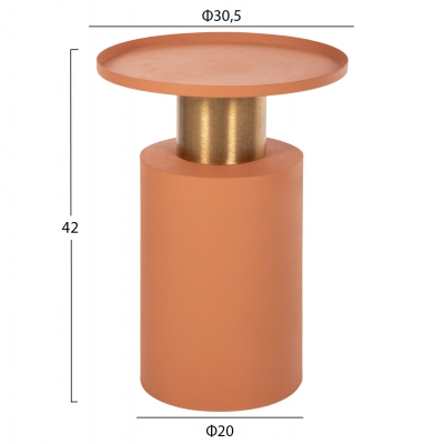 ΒΟΗΘΗΤΙΚΟ ΤΡΑΠΕΖΑΚΙ PUNJAB HM4240.08 ΜΕΤΑΛΛΟ ΣΕ ΠΟΡΤΟΚΑΛΙ-ΧΡΥΣΟΧΑΛΚΙΝΟ Φ30,5x42Υεκ. ΒΟΗΘΗΤΙΚΟ ΤΡΑΠΕΖΑΚΙ PUNJAB HM4240.08 ΜΕΤΑΛΛΟ ΣΕ ΠΟΡΤΟΚΑΛΙ-ΧΡΥΣΟΧΑΛΚΙΝΟ Φ30,5x42Υεκ.