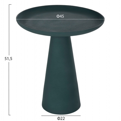 ΒΟΗΘΗΤΙΚΟ ΤΡΑΠΕΖΑΚΙ DELCON HM4246.03 ΜΕΤΑΛΛΟ ΣΕ ΠΡΑΣΙΝΟ Φ45x51,5Υεκ. ΒΟΗΘΗΤΙΚΟ ΤΡΑΠΕΖΑΚΙ DELCON HM4246.03 ΜΕΤΑΛΛΟ ΣΕ ΠΡΑΣΙΝΟ Φ45x51,5Υεκ.