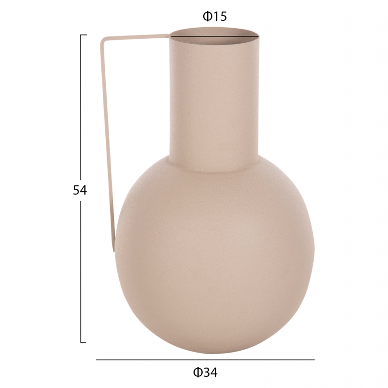 ΔΙΑΚΟΣΜΗΤΙΚΟ BAZO FLAGON HM4259.01 ΜΕΤΑΛΛΟ ΣΕ ΕΚΡΟΥ Φ34x54Υ εκ. ΔΙΑΚΟΣΜΗΤΙΚΟ BAZO FLAGON HM4259.01 ΜΕΤΑΛΛΟ ΣΕ ΕΚΡΟΥ Φ34x54Υ εκ.