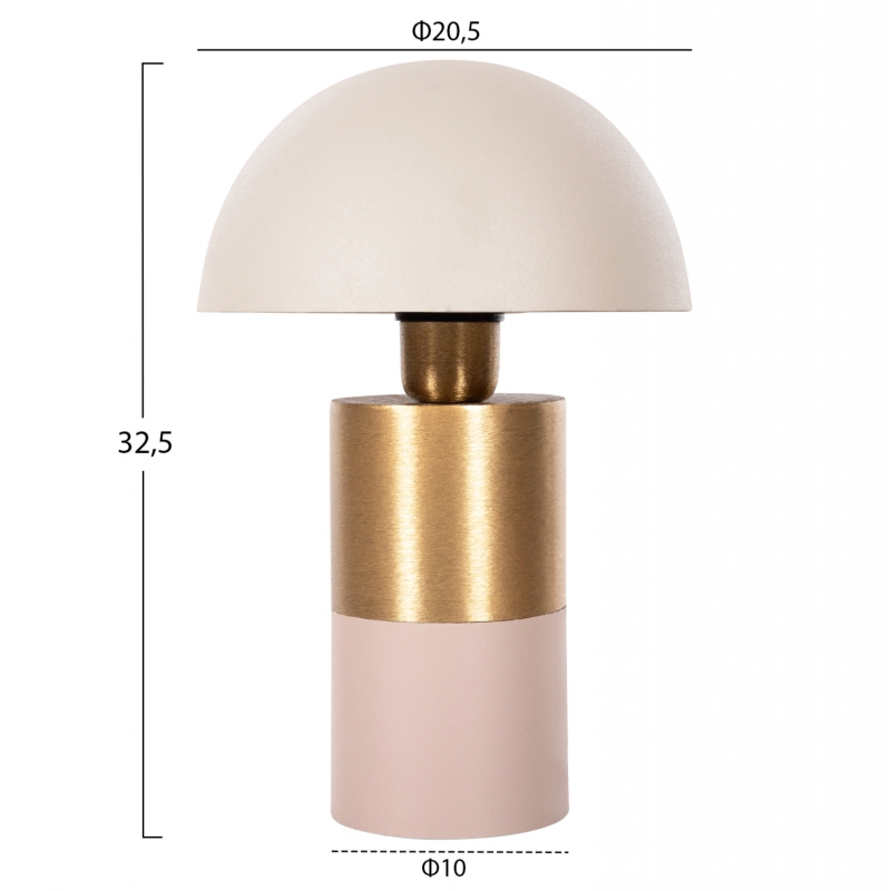 ΕΠΙΤΡΑΠΕΖΙΟ ΦΩΤΙΣΤΙΚΟ PUNE HM4245.10 ΜΕΤΑΛΛΟ ΣΕ ΜΠΕΖ-ΧΡΥΣΟ Φ20,5x32,5Υεκ. ΕΠΙΤΡΑΠΕΖΙΟ ΦΩΤΙΣΤΙΚΟ PUNE HM4245.10 ΜΕΤΑΛΛΟ ΣΕ ΜΠΕΖ-ΧΡΥΣΟ Φ20,5x32,5Υεκ.