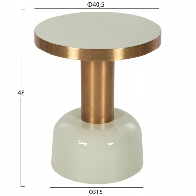 ΒΟΗΘΗΤΙΚΟ ΤΡΑΠΕΖΑΚΙ ERODE HM4243.07 ΜΕΤΑΛΛΟ ΣΕ ΑΝΟΙΧΤΟ ΠΡΑΣΙΝΟ-ΧΡΥΣΟ Φ40,5x48Υ εκ. ΒΟΗΘΗΤΙΚΟ ΤΡΑΠΕΖΑΚΙ ERODE HM4243.07 ΜΕΤΑΛΛΟ ΣΕ ΑΝΟΙΧΤΟ ΠΡΑΣΙΝΟ-ΧΡΥΣΟ Φ40,5x48Υ εκ.