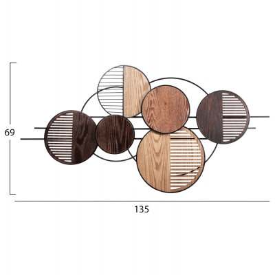 ΔΙΑΚΟΣΜΗΤΙΚΟ ΤΟΙΧΟΥ HM4216 ΜΕΤΑΛΛΟ ΣΕ ΓΗΙΝΑ ΧΡΩΜΑΤΑ 135x69 εκ. ΔΙΑΚΟΣΜΗΤΙΚΟ ΤΟΙΧΟΥ HM4216 ΜΕΤΑΛΛΟ ΣΕ ΓΗΙΝΑ ΧΡΩΜΑΤΑ 135x69 εκ.