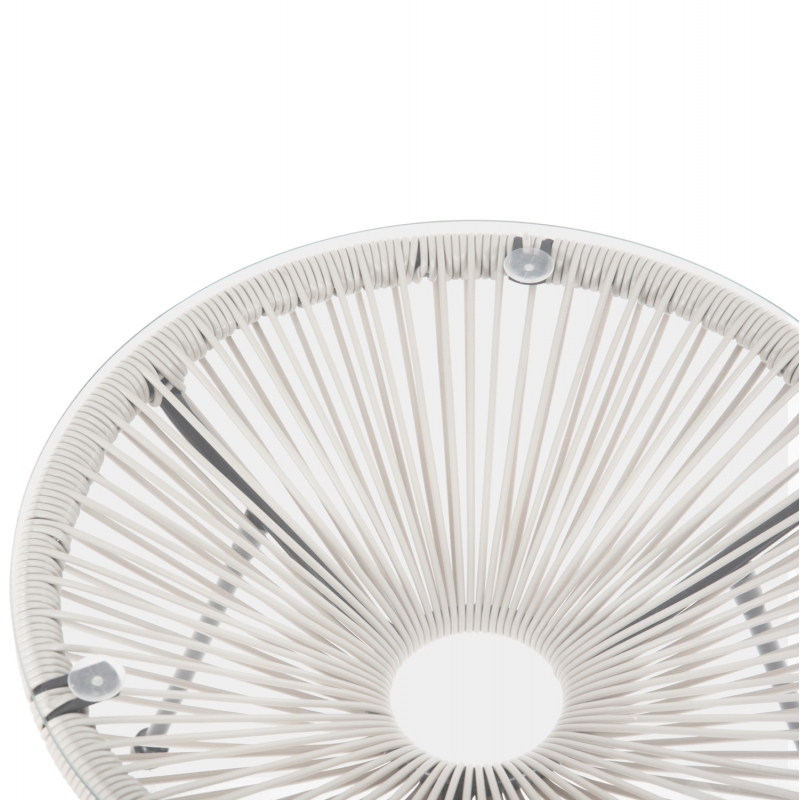 ΤΡΑΠΕΖΙ ΒΟΗΘΗΤΙΚΟ ALLEGRA HM5874.12 ΜΕΤΑΛΛΟ ΜΑΥΡΟ-ΣΥΝΘ. RATTAN ΛΕΥΚΟ Φ47x45Yεκ. ΤΡΑΠΕΖΙ ΒΟΗΘΗΤΙΚΟ ALLEGRA HM5874.12 ΜΕΤΑΛΛΟ ΜΑΥΡΟ-ΣΥΝΘ. RATTAN ΛΕΥΚΟ Φ47x45Yεκ.