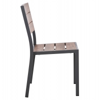ΚΑΡΕΚΛΑ ΑΛΟΥΜΙΝΙΟΥ SAGA HM6063.02 ΣΚΟΥΡΟ ΓΚΡΙ ΜΕ POLYWOOD 46x52x86Υεκ. ΚΑΡΕΚΛΑ ΑΛΟΥΜΙΝΙΟΥ SAGA HM6063.02 ΣΚΟΥΡΟ ΓΚΡΙ ΜΕ POLYWOOD 46x52x86Υεκ.