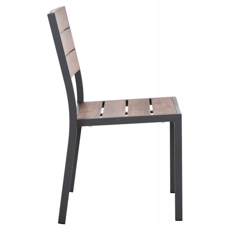 ΚΑΡΕΚΛΑ ΑΛΟΥΜΙΝΙΟΥ SAGA HM6063.02 ΣΚΟΥΡΟ ΓΚΡΙ ΜΕ POLYWOOD 46x52x86Υεκ. ΚΑΡΕΚΛΑ ΑΛΟΥΜΙΝΙΟΥ SAGA HM6063.02 ΣΚΟΥΡΟ ΓΚΡΙ ΜΕ POLYWOOD 46x52x86Υεκ.