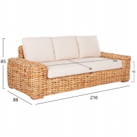 ΣΕΤ ΣΑΛΟΝΙ ΕΞ. ΧΩΡΟΥ 4ΤΜΧ TROPEL HM11939 ΦΥΣΙΚΟ RATTAN-3ΘΕΣΙΟΣ ΚΑΝΑΠΕΣ-2 ΠΟΛΥΘΡΟΝΕΣ-ΤΡΑΠΕΖΙ ΣΕΤ ΣΑΛΟΝΙ ΕΞ. ΧΩΡΟΥ 4ΤΜΧ TROPEL HM11939 ΦΥΣΙΚΟ RATTAN-3ΘΕΣΙΟΣ ΚΑΝΑΠΕΣ-2 ΠΟΛΥΘΡΟΝΕΣ-ΤΡΑΠΕΖΙ
