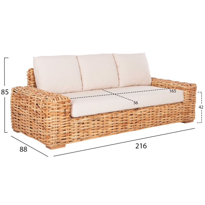 ΣΕΤ ΣΑΛΟΝΙ ΕΞ. ΧΩΡΟΥ 4ΤΜΧ TROPEL HM11939 ΦΥΣΙΚΟ RATTAN-3ΘΕΣΙΟΣ ΚΑΝΑΠΕΣ-2 ΠΟΛΥΘΡΟΝΕΣ-ΤΡΑΠΕΖΙ ΣΕΤ ΣΑΛΟΝΙ ΕΞ. ΧΩΡΟΥ 4ΤΜΧ TROPEL HM11939 ΦΥΣΙΚΟ RATTAN-3ΘΕΣΙΟΣ ΚΑΝΑΠΕΣ-2 ΠΟΛΥΘΡΟΝΕΣ-ΤΡΑΠΕΖΙ