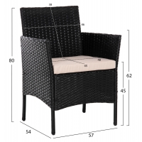 ΣΕΤ ΣΑΛΟΝΙ 4ΤΜΧ STASIA HM6089.01 ΣΥΝΘ.RATTAN ΜΑΥΡΟ-ΚΑΠΟΥΤΣΙΝΟ ΜΑΞΙΛΑΡΙΑ ΣΕΤ ΣΑΛΟΝΙ 4ΤΜΧ STASIA HM6089.01 ΣΥΝΘ.RATTAN ΜΑΥΡΟ-ΚΑΠΟΥΤΣΙΝΟ ΜΑΞΙΛΑΡΙΑ