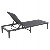 ΞΑΠΛΩΣΤΡΑ ΑΛΟΥΜΙΝΙΟΥ THATCHER HM5983.03 ΑΝΘΡΑΚΙ ΣΚΕΛΕΤΟΣ & TEXTILENE 196,5x64,5x92Υεκ