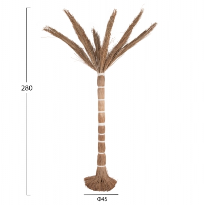 ΔΙΑΚΟΣΜΗΤΙΚΟ ΔΕΝΤΡΟ TROPIC HM4324 τ.ΦΟΙΝΙΚΑ ΑΠΟ MENDONG GRASS 280Yεκ.