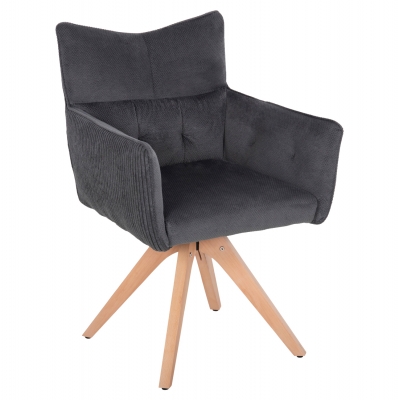 ΠΟΛΥΘΡΟΝΑ ΤΡΑΠΕΖΑΡΙΑΣ QUILL HM9843.03 ΓΚΡΙ ΥΦΑΣΜΑ-ΞΥΛΟ ΟΞΙΑΣ ΠΟΔΙΑ 61x57,5x91Υεκ. ΠΟΛΥΘΡΟΝΑ ΤΡΑΠΕΖΑΡΙΑΣ QUILL HM9843.03 ΓΚΡΙ ΥΦΑΣΜΑ-ΞΥΛΟ ΟΞΙΑΣ ΠΟΔΙΑ 61x57,5x91Υεκ.