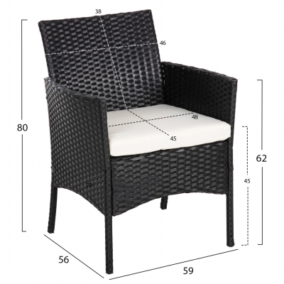 ΣΕΤ ΣΑΛΟΝΙ 4ΤΜΧ STASIA HM6089.04 ΣΥΝΘ.RATTAN ΜΑΥΡΟ-ΜΠΕΖ ΜΑΞΙΛΑΡΙΑ ΣΕΤ ΣΑΛΟΝΙ 4ΤΜΧ STASIA HM6089.04 ΣΥΝΘ.RATTAN ΜΑΥΡΟ-ΜΠΕΖ ΜΑΞΙΛΑΡΙΑ