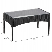 ΣΕΤ ΣΑΛΟΝΙ 4ΤΜΧ STASIA HM6089.04 ΣΥΝΘ.RATTAN ΜΑΥΡΟ-ΜΠΕΖ ΜΑΞΙΛΑΡΙΑ ΣΕΤ ΣΑΛΟΝΙ 4ΤΜΧ STASIA HM6089.04 ΣΥΝΘ.RATTAN ΜΑΥΡΟ-ΜΠΕΖ ΜΑΞΙΛΑΡΙΑ