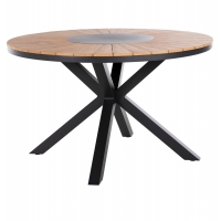 ΤΡΑΠΕΖΙ ΣΤΡΟΓΓΥΛΟ ΕΞ.ΧΩΡΟΥ MORIL HM6041.01 ΑΛΟΥΜΙΝΙΟ ΑΝΘΡΑΚΙ-POLYWOOD ΦΥΣΙΚΟ Φ120εκ. ΤΡΑΠΕΖΙ ΣΤΡΟΓΓΥΛΟ ΕΞ.ΧΩΡΟΥ MORIL HM6041.01 ΑΛΟΥΜΙΝΙΟ ΑΝΘΡΑΚΙ-POLYWOOD ΦΥΣΙΚΟ Φ120εκ.