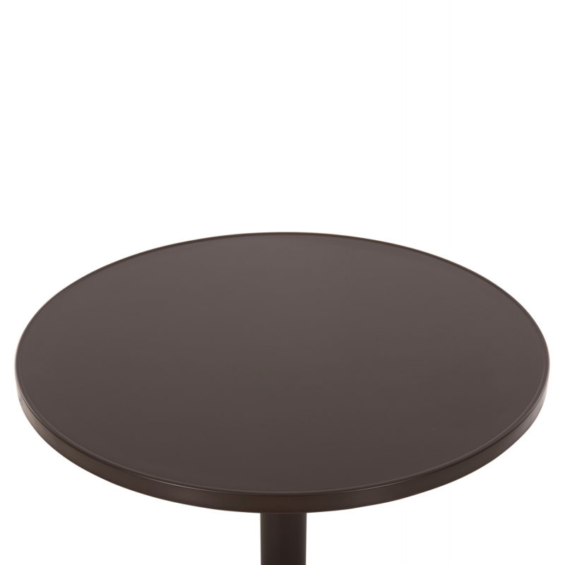 ΤΡΑΠΕΖΙ ΣΤΡΟΓΓΥΛΟ GOSS HM5974.02 ΑΛΟΥΜΙΝΙΟ ΚΑΦΕ Φ60x70Υεκ. ΤΡΑΠΕΖΙ ΣΤΡΟΓΓΥΛΟ GOSS HM5974.02 ΑΛΟΥΜΙΝΙΟ ΚΑΦΕ Φ60x70Υεκ.