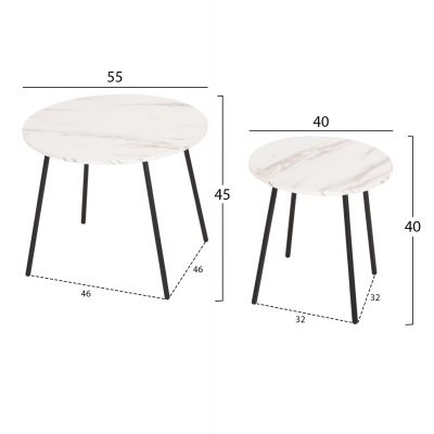 ΤΡΑΠΕΖΙΑ ΣΑΛΟΝΙΟΥ 2ΤΜΧ CUPPER HM9878.12 ΜΕΛΑΜΙΝΗ ΛΕΥΚΟ ΜΑΡΜΑΡΟ-ΜΑΥΡΟ ΜΕΤΑΛΛΟ ΤΡΑΠΕΖΙΑ ΣΑΛΟΝΙΟΥ 2ΤΜΧ CUPPER HM9878.12 ΜΕΛΑΜΙΝΗ ΛΕΥΚΟ ΜΑΡΜΑΡΟ-ΜΑΥΡΟ ΜΕΤΑΛΛΟ