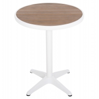ΤΡΑΠΕΖΙ ΑΛΟΥΜΙΝΙΟΥ ΣΤΡΟΓΓΥΛΟ ALEXA HM6086.02 ΛΕΥΚΟ-POLYWOOD TOP ΦΥΣΙΚΟ Φ60x73Υεκ. ΤΡΑΠΕΖΙ ΑΛΟΥΜΙΝΙΟΥ ΣΤΡΟΓΓΥΛΟ ALEXA HM6086.02 ΛΕΥΚΟ-POLYWOOD TOP ΦΥΣΙΚΟ Φ60x73Υεκ.