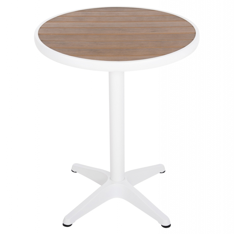 ΤΡΑΠΕΖΙ ΑΛΟΥΜΙΝΙΟΥ ΣΤΡΟΓΓΥΛΟ ALEXA HM6086.02 ΛΕΥΚΟ-POLYWOOD TOP ΦΥΣΙΚΟ Φ60x73Υεκ. ΤΡΑΠΕΖΙ ΑΛΟΥΜΙΝΙΟΥ ΣΤΡΟΓΓΥΛΟ ALEXA HM6086.02 ΛΕΥΚΟ-POLYWOOD TOP ΦΥΣΙΚΟ Φ60x73Υεκ.